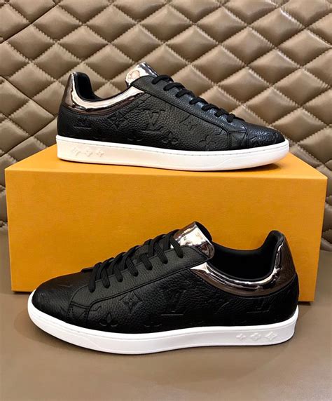 lv sneakers men black